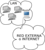 Router Diagram Clip Art